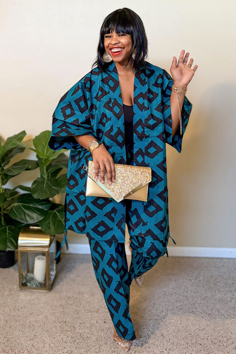 ANKARA KIMONO SET