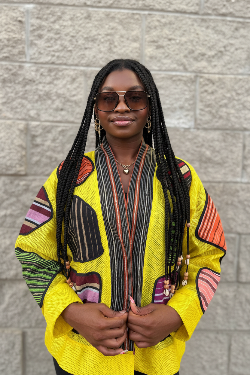 Afro Fusion Jacket - Front Portrait