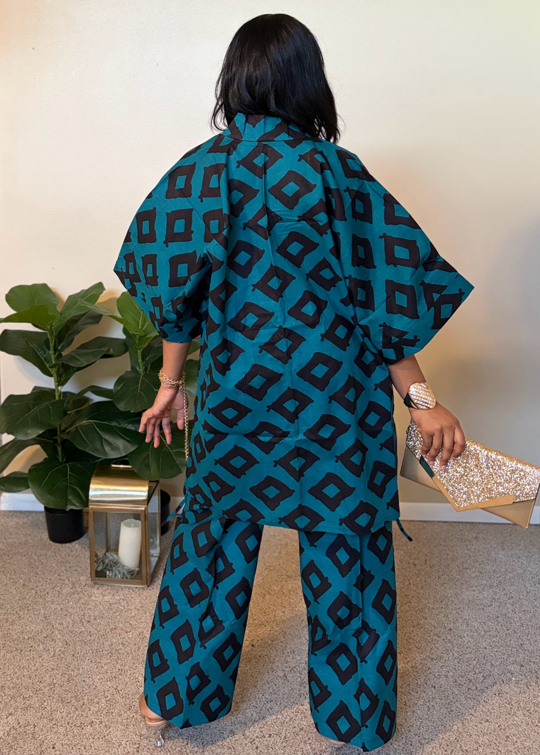 ANKARA KIMONO SET