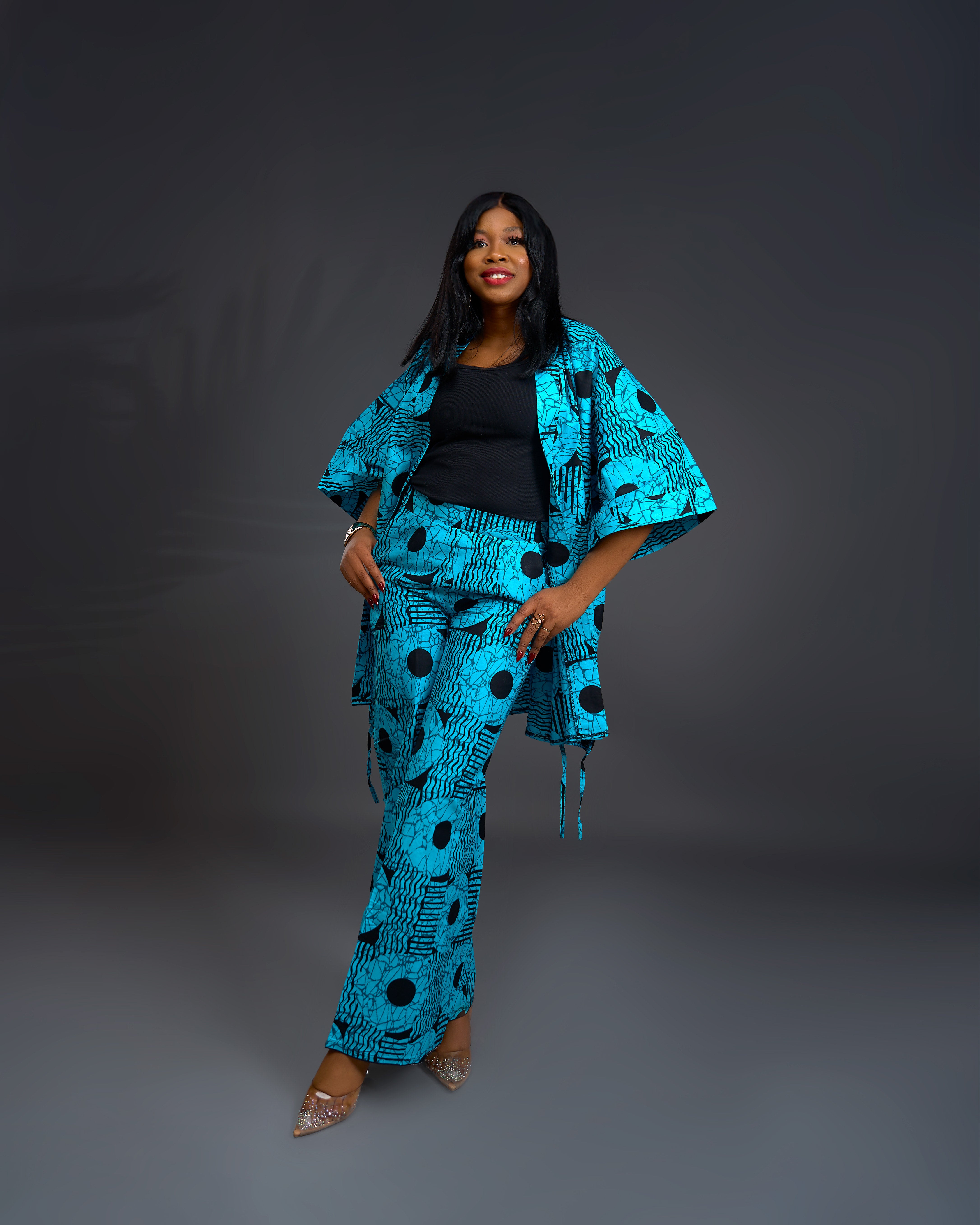 ANKARA KIMONO SET