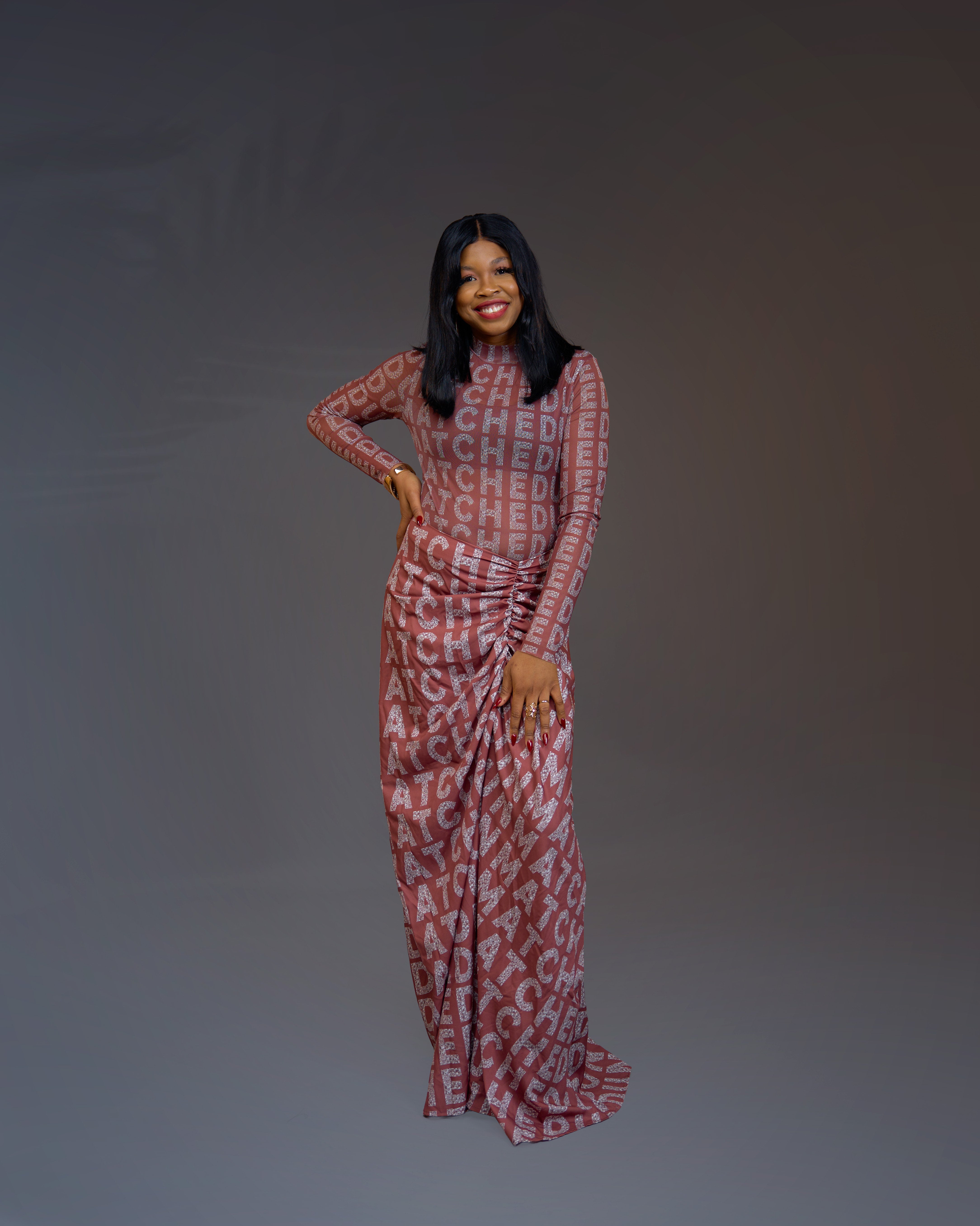 Mesh set  ( Radish brown )